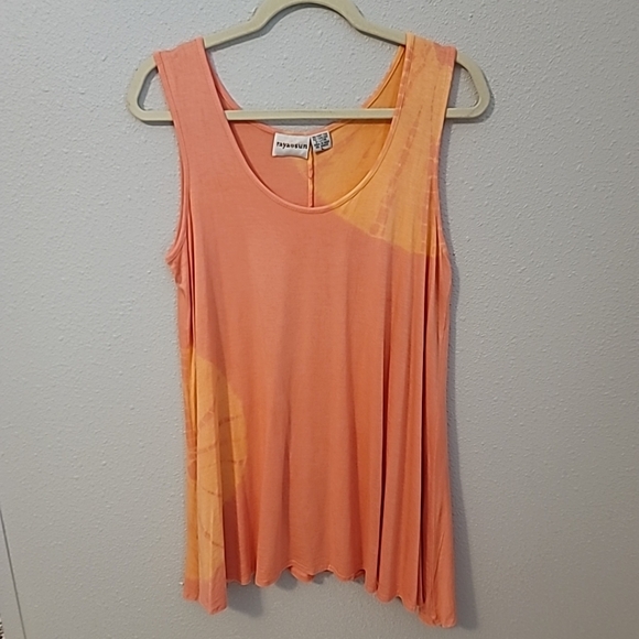 Raya Sun Tangerine Swing Bathing Suit Cover Sz L - Picture 7 of 11